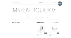 Desktop Screenshot of makerstoolbox.com